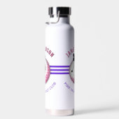 Elegante Women Golfer Design Trinkflasche (Rechts)