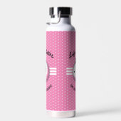 Elegante Women Golfer Design Trinkflasche (Rechts)