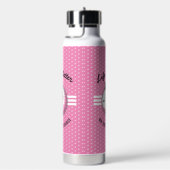 Elegante Women Golfer Design Trinkflasche (rechts)