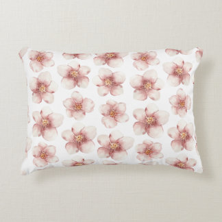 Elegante Wurfkissen mit Blumenmuster Dekokissen