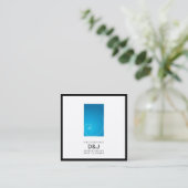 Elegante y bellísima tarjeta de presentación. telefonnummerkarte (Stehend Vorderseite)