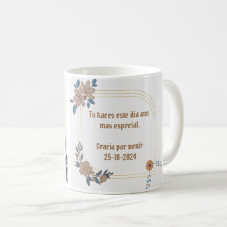 Elegante y Personalizada para Celebrar su boda Kaffeetasse