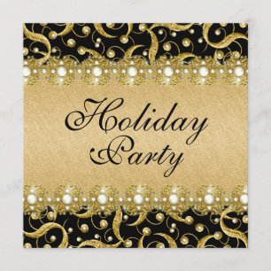 Elegante "year end" Funktion des Feiertags-Party Einladung
