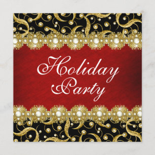 Elegante "year end" Funktion des Feiertags-Party Einladung