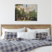 Elegante Zahlen Leinwanddruck (Insitu (Schlafzimmer))