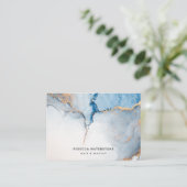 Elegante zeitgenössische Schönheit nach Maß Visitenkarte (Stehend Vorderseite)