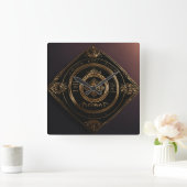 "Elegante Zeitmesser: Die umfangreiche Sammlung de Quadratische Wanduhr (Zuhause)