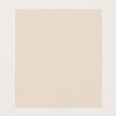 Elegante Zelt Falten Moderne Script Business Card Visitenkarten (Innenseite Aufgefaltet)