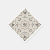 Elegante Ziersteinfliese Serviette (Ecke)
