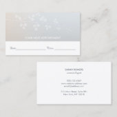 Elegante Zweigstelle Salon Wellness-Center Besicht Terminkarte (Vorne/Hinten)