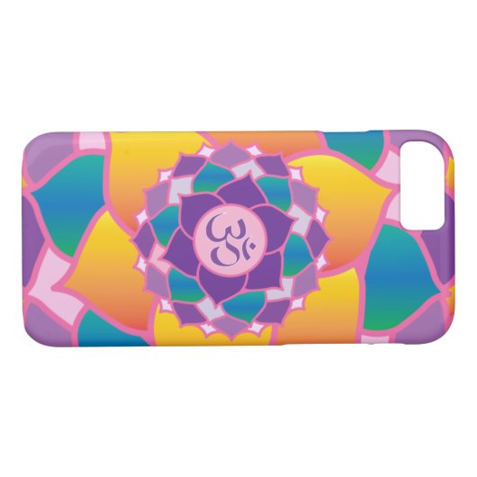 Eleganten Krone Chakra Case-Mate iPhone Hülle (Rückseite (Horizontal))