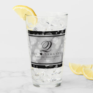 Eleganter 10. Geburtstag der Zehn-Zehn-Hochzeit Glas