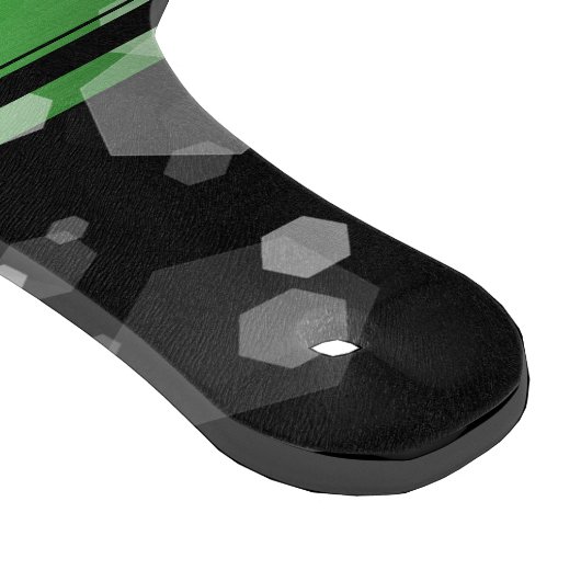 Eleganter 20. Smaragdgrüner Hochzeitstag Schneidebrett (Ecke)