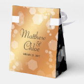 Eleganter 22. Geburtstag der Kupferhochzeit Geschenkschachtel (Rückseite)