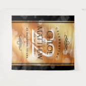 Eleganter 22. Geburtstag der Kupferhochzeit Wandteppich (Vorderseite (Horizontal))