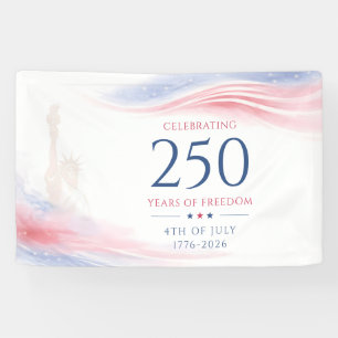 Eleganter 250. amerikanischer Unabhängigkeitstag 4 Banner