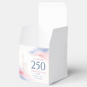 Eleganter 250. amerikanischer Unabhängigkeitstag 4 Geschenkschachtel