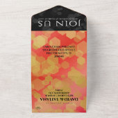 Eleganter 29. Garnet Hochzeitstag All In One Einladung (Außenbereich)