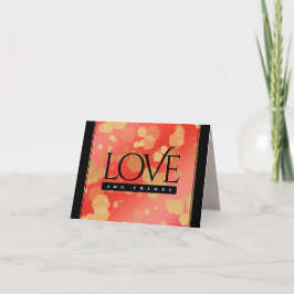 Eleganter 29. Hochzeitsjubiläum von Garnet Dankeskarte