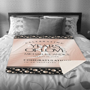 Eleganter 30. Geburtstag der Perlen Sherpadecke