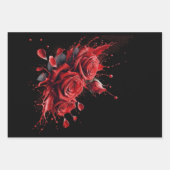 Eleganter 30. Geburtstag - Rose in Bloom Geschenkpapier Set (Vorderseite 2)