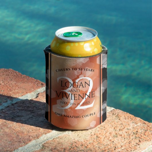 Eleganter 32. Geburtstag der Bronze Dosenkühler (In Situ Pool)