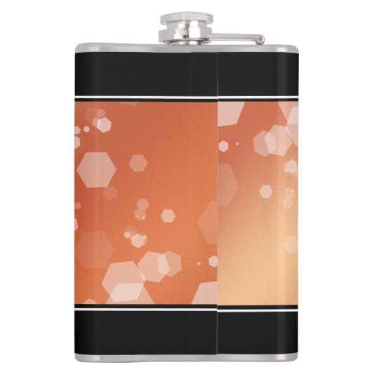 Eleganter 32. Geburtstag der Bronze Flachmann (Rückseite)