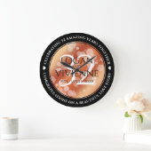 Eleganter 32. Geburtstag der Bronze Große Wanduhr (Zuhause)