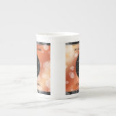 Eleganter 32. Geburtstag der Bronze Porzellantasse (Vorderseite)