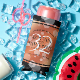 Eleganter 32. Geburtstag der Bronze Selters Dosenkühler