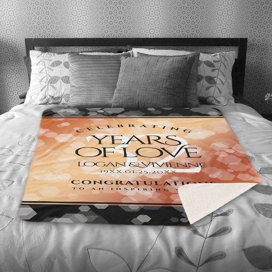 Eleganter 32. Geburtstag der Bronze Sherpadecke