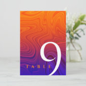 Eleganter 39. Geburtstag der Hochzeit Einladung (Stehend Vorderseite)