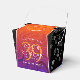 Eleganter 39. Geburtstag der Hochzeit Geschenkschachtel