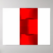 Eleganter 3D-Minimalismus Poster (Vorne)