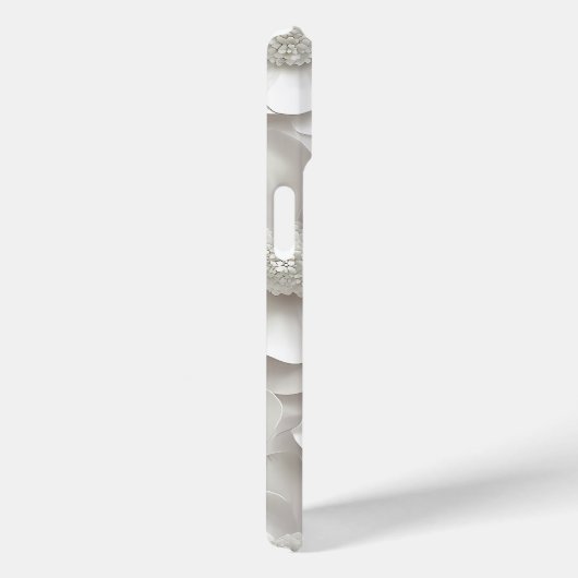 Eleganter 3D-Whitepaper Case-Mate iPhone Hülle (Rückseite / Rechts)