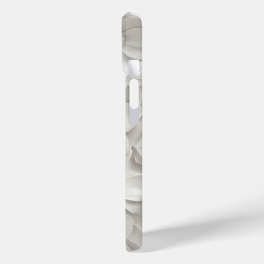Eleganter 3D-Whitepaper Case-Mate iPhone Hülle (Rückseite / Links)