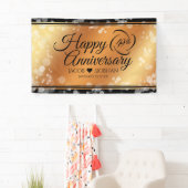 Eleganter 49. Geburtstag der Kupferhochzeit Banner (Insitu)