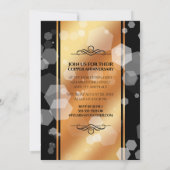 Eleganter 49. Geburtstag der Kupferhochzeit Einladung (Rückseite)