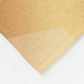 Eleganter 49. Geburtstag der Kupferhochzeit Fleecedecke (Ecke)