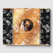 Eleganter 49. Geburtstag der Kupferhochzeit Gästebuch (Rückseite)