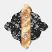 Eleganter 49. Geburtstag der Kupferhochzeit Geschenkschachtel (Ungefaltet)