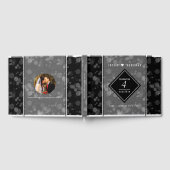 Eleganter 4. Geburtstag von Linen Gästebuch (Voll)