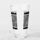 Eleganter 4. Geburtstag von Linen Glas (Links)