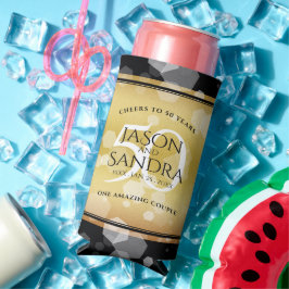 Eleganter 50. Geburtstag der Goldenen Hochzeit Selters Dosenkühler