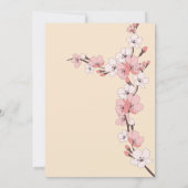 Eleganter 50. Geburtstag Einladung für Frauen (Rückseite)