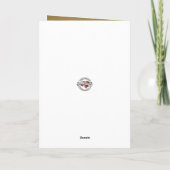 Eleganter 50. Jubiläum Ordination Priester Jesus C Karte (Rückseite)