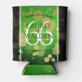 Eleganter 66. Geburtstag der Titanite Dosenkühler