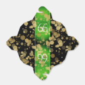 Eleganter 66. Geburtstag der Titanite Geschenkschachtel (Ungefaltet)