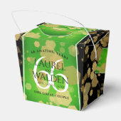 Eleganter 66. Geburtstag der Titanite Geschenkschachtel (Rückseite)