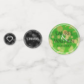 Eleganter 66. Geburtstag der Titanite Konfetti (Rückseiten)